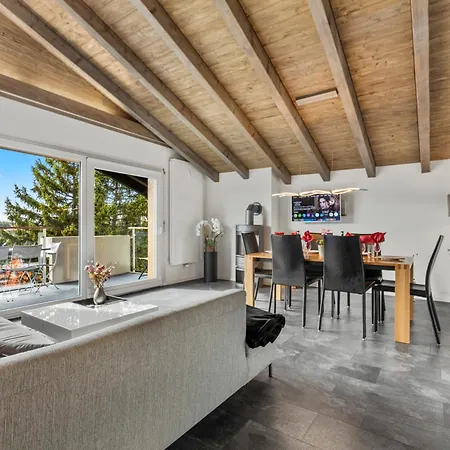 Apartamento 6 Pers, Grand Rénové Avec Balcon, Vue&parking Crans-Montana