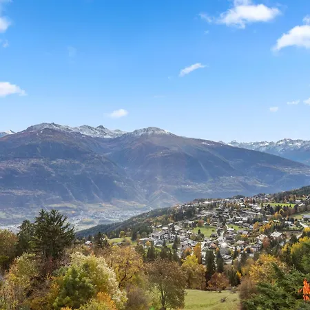 6 Pers, Grand Rénové Avec Balcon, Vue&parking Apartamento Crans-Montana
