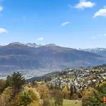 6 Pers, Grand Renove Avec Balcon, Vue & Parking Апартаменты Кран-Монтана