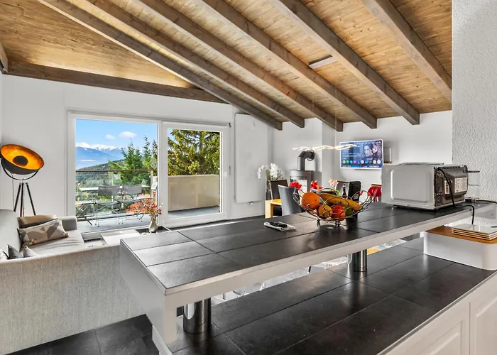 6 Pers, Grand Renove Avec Balcon, Vue & Parking شقة