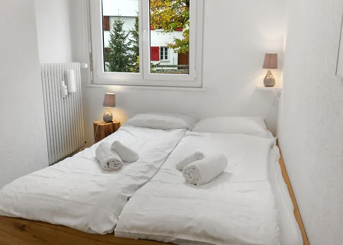 6 Pers, Grand Renove Avec Balcon, Vue & Parking شقة